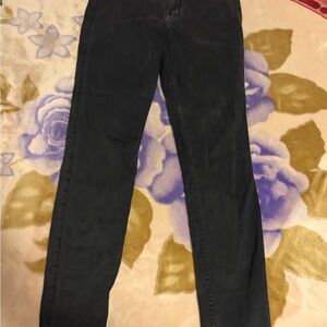 Black Straight Leg Jeans